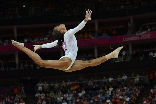 Gabby Douglas captured hearts across America as the first black American to win the all-around women's gymnastics title.
